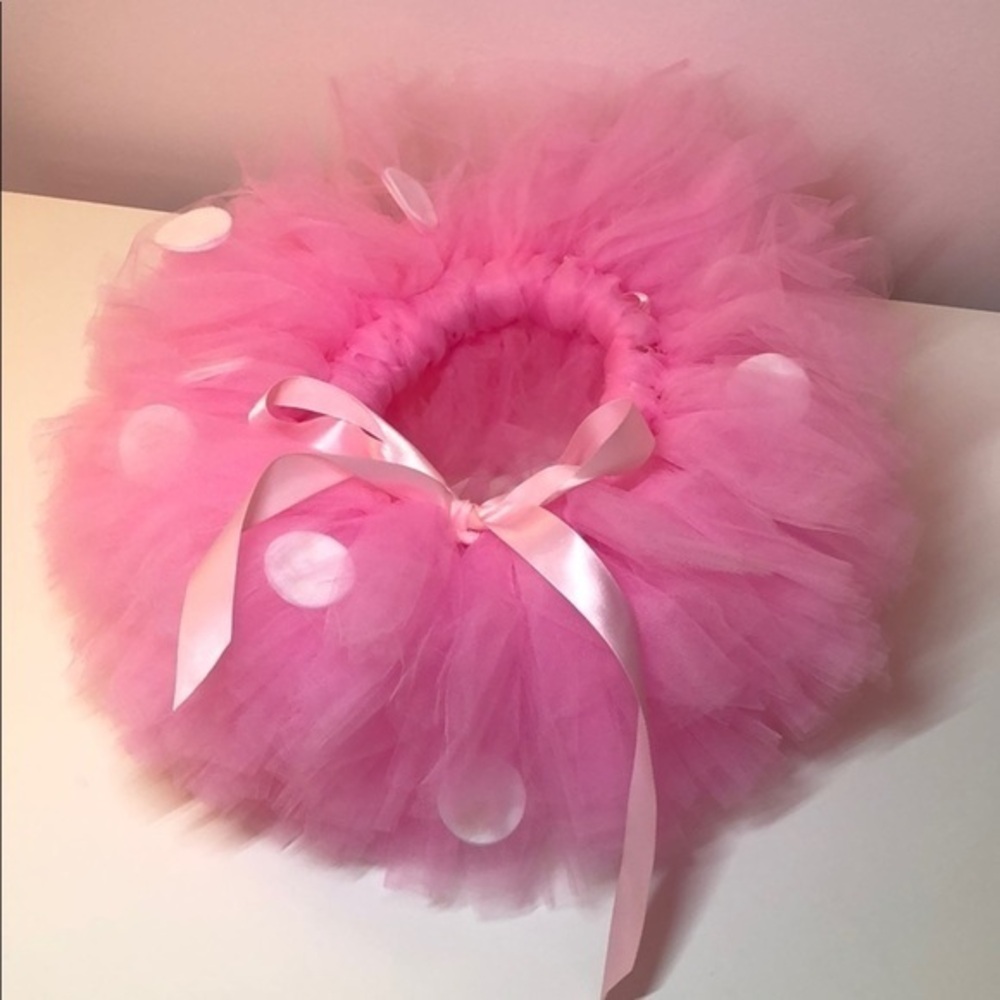 Custom Made Baby Girl Tutu Tulle Skirt *12M